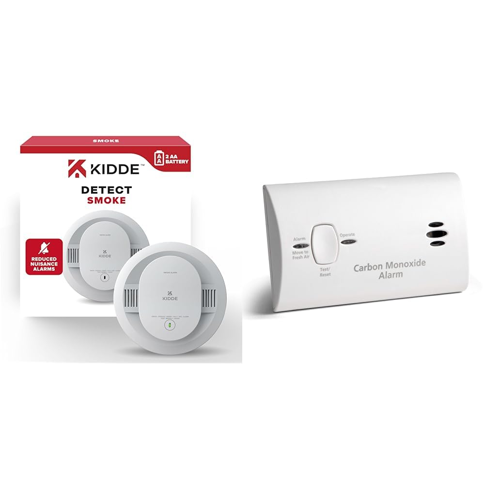 Battery Powered Smoke and Carbon Monoxide Detector A471
