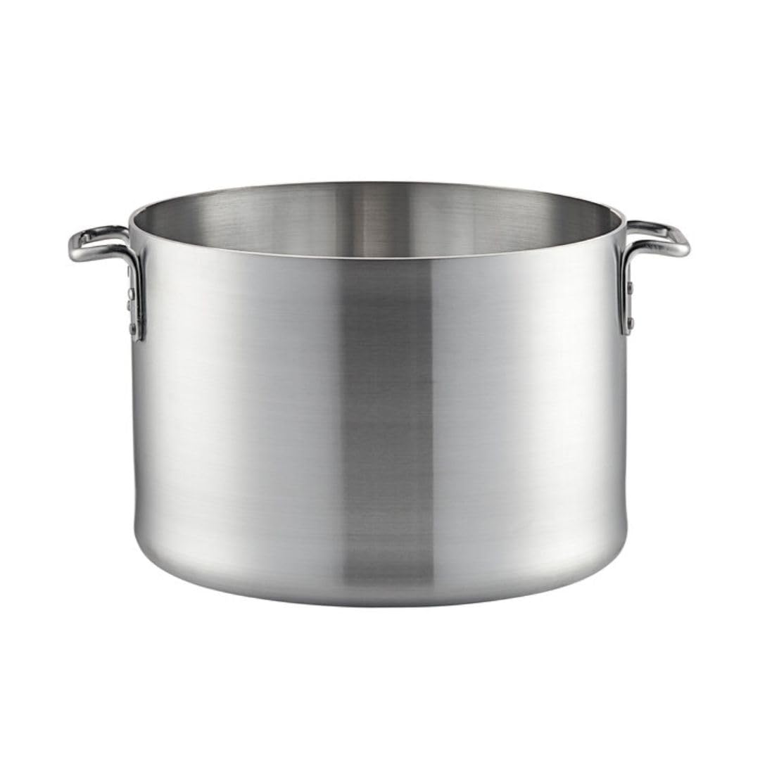 60 qt Heavy Weight Aluminum Sauce Pot with Riveted Handles H479