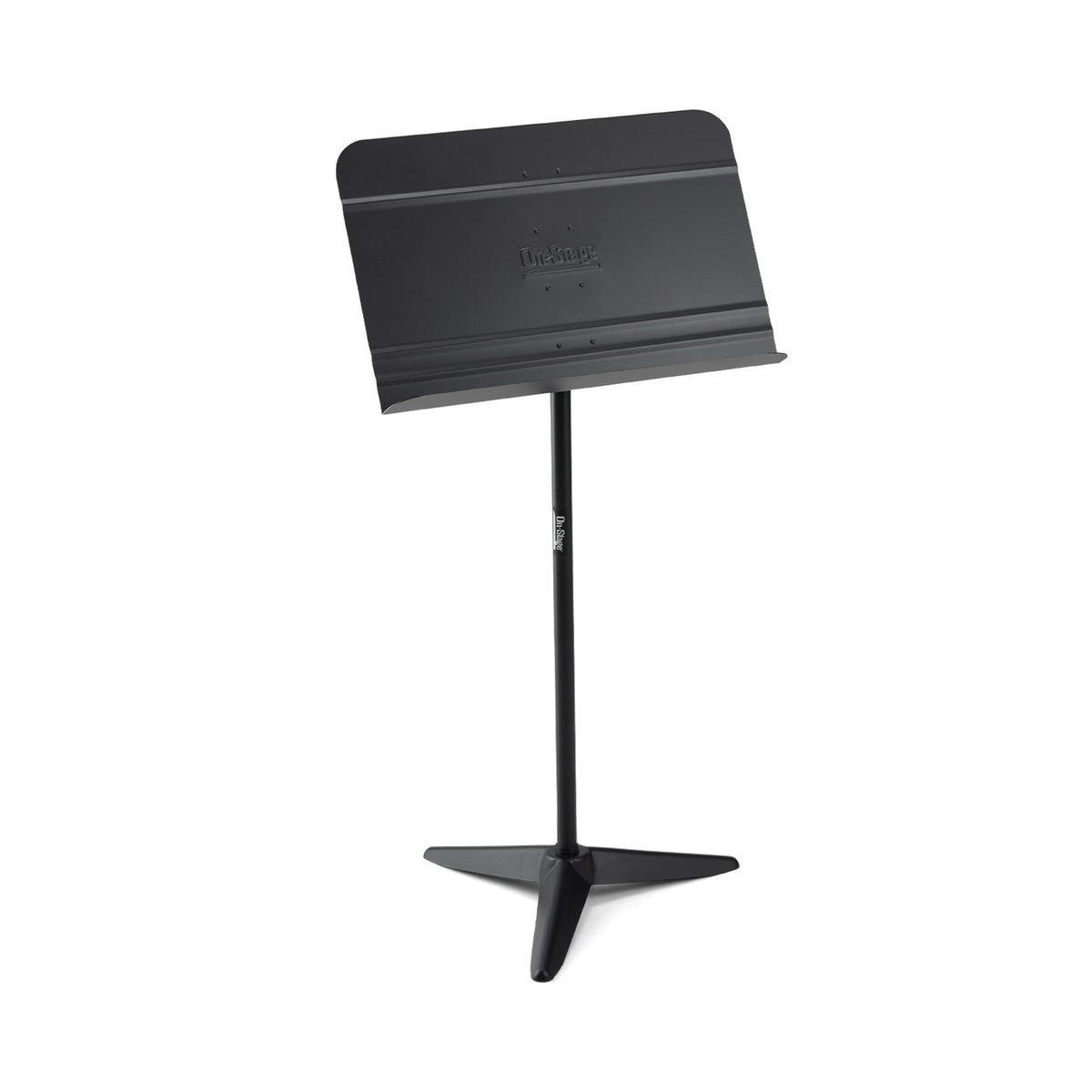 Black Steel and Aluminum Music Stand I434