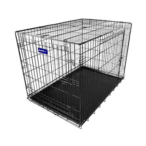 48 Inch Folding Metal Pet Cage with Tray C36418