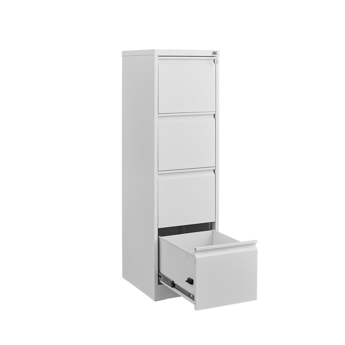 4 Drawer Vertical Metal File Cabinet with Lock I2247