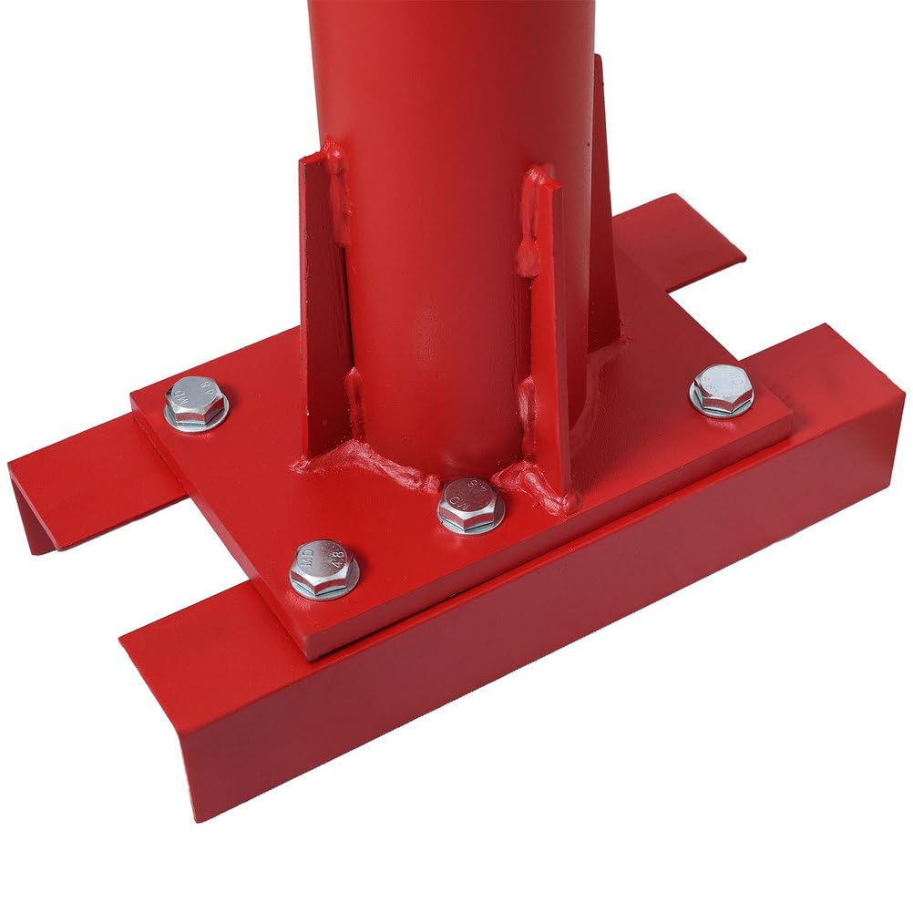 Pickup Truck Crane with Manual Winch, 1000 lb Capacity, Adjustable Boom, 360° Swivel Base, Heavy Duty Steel I237