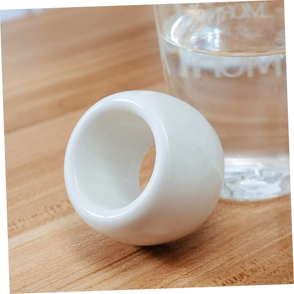 2-Pack White Ceramic Electric Toothbrush Holder Stand S2874