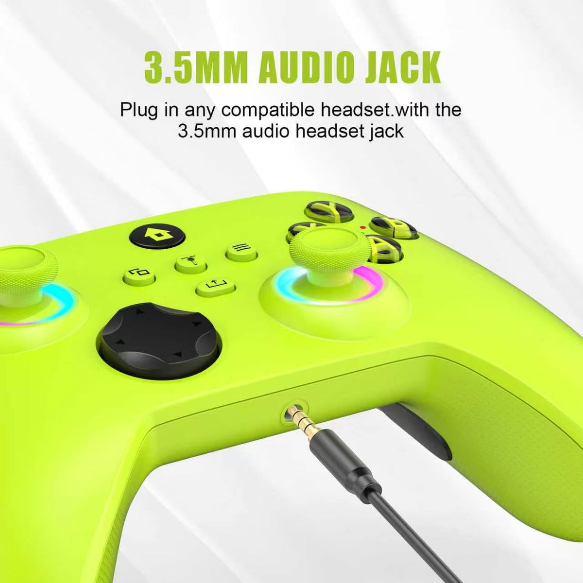 Wireless Controller for Xbox One Xbox Series X/S PC with RGB LED Light N793175