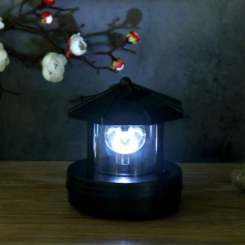 Solar Powered Rotating Lighthouse G561186