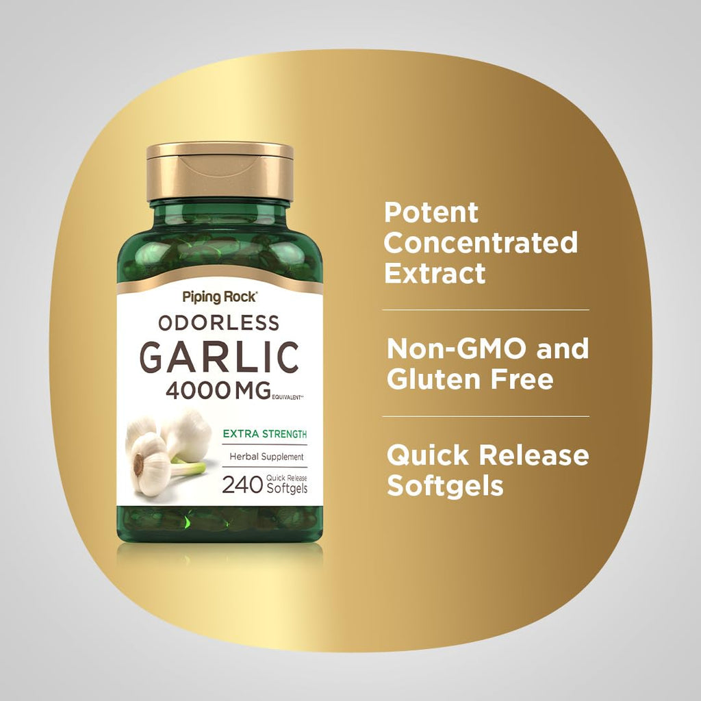 Odorless Garlic Softgels 240 Count G146286