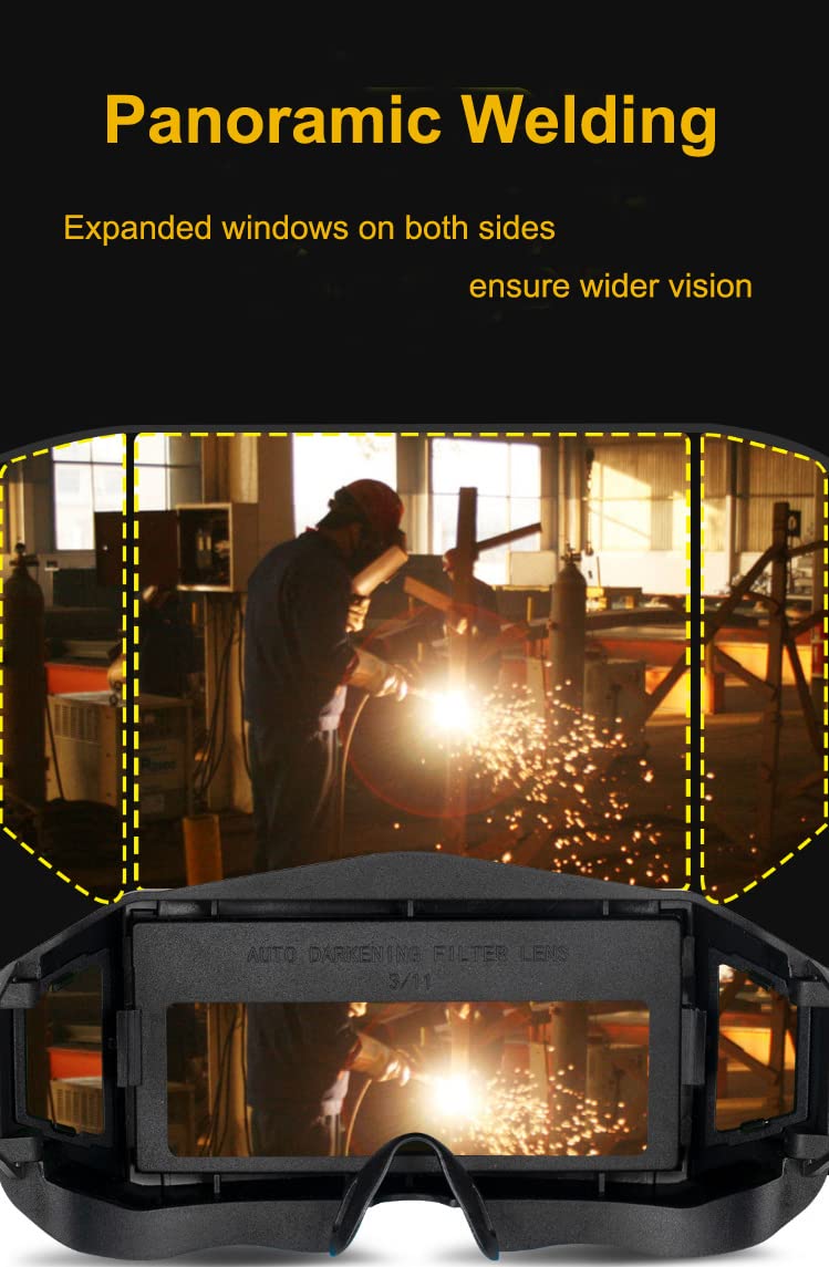 Welding Glasses Safety Goggles E9828