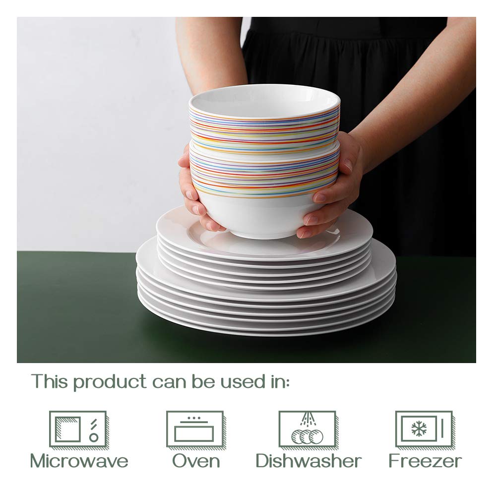 5.8" 30 Ounces Ceramic Bowls Set of 4 G8092