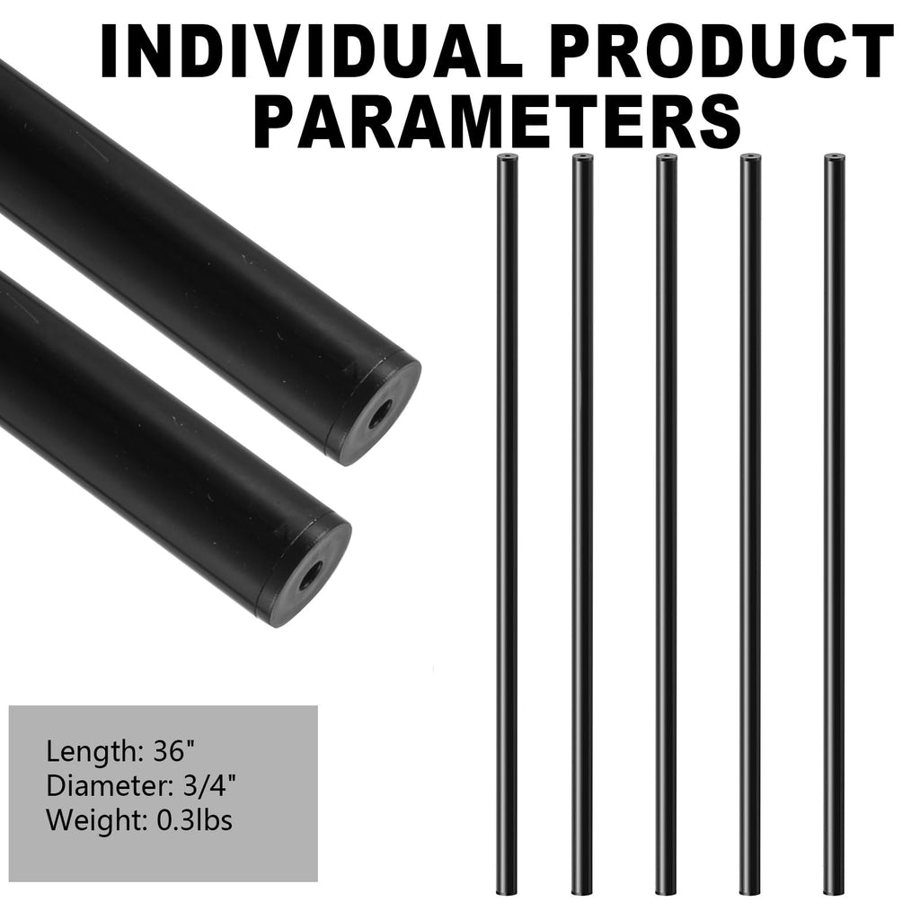 51 Pack 36" Black Aluminum Deck Balusters H308861