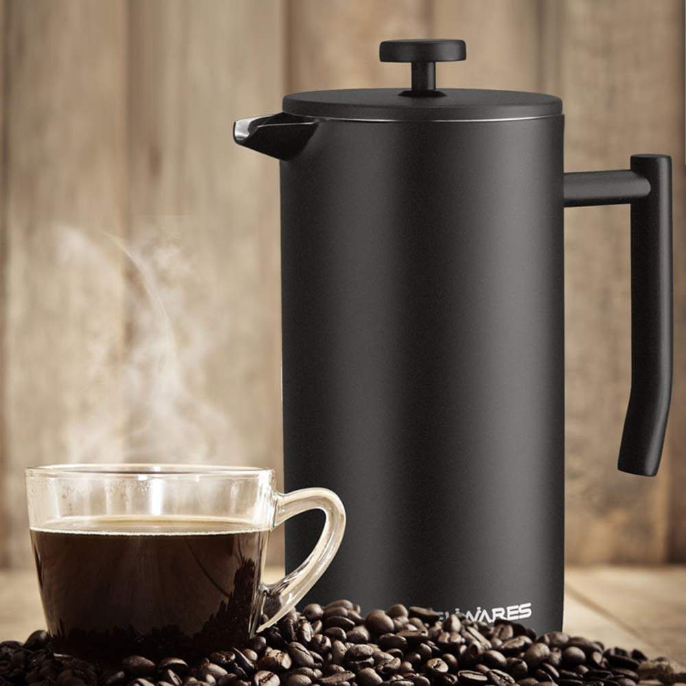 Insulated French Press Coffee Maker 50oz L63394