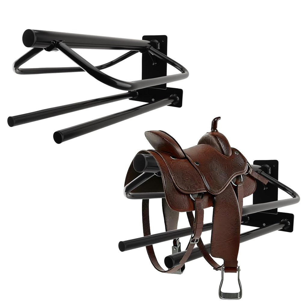 2 Pack Wall Mounted Saddle Rack Z93305
