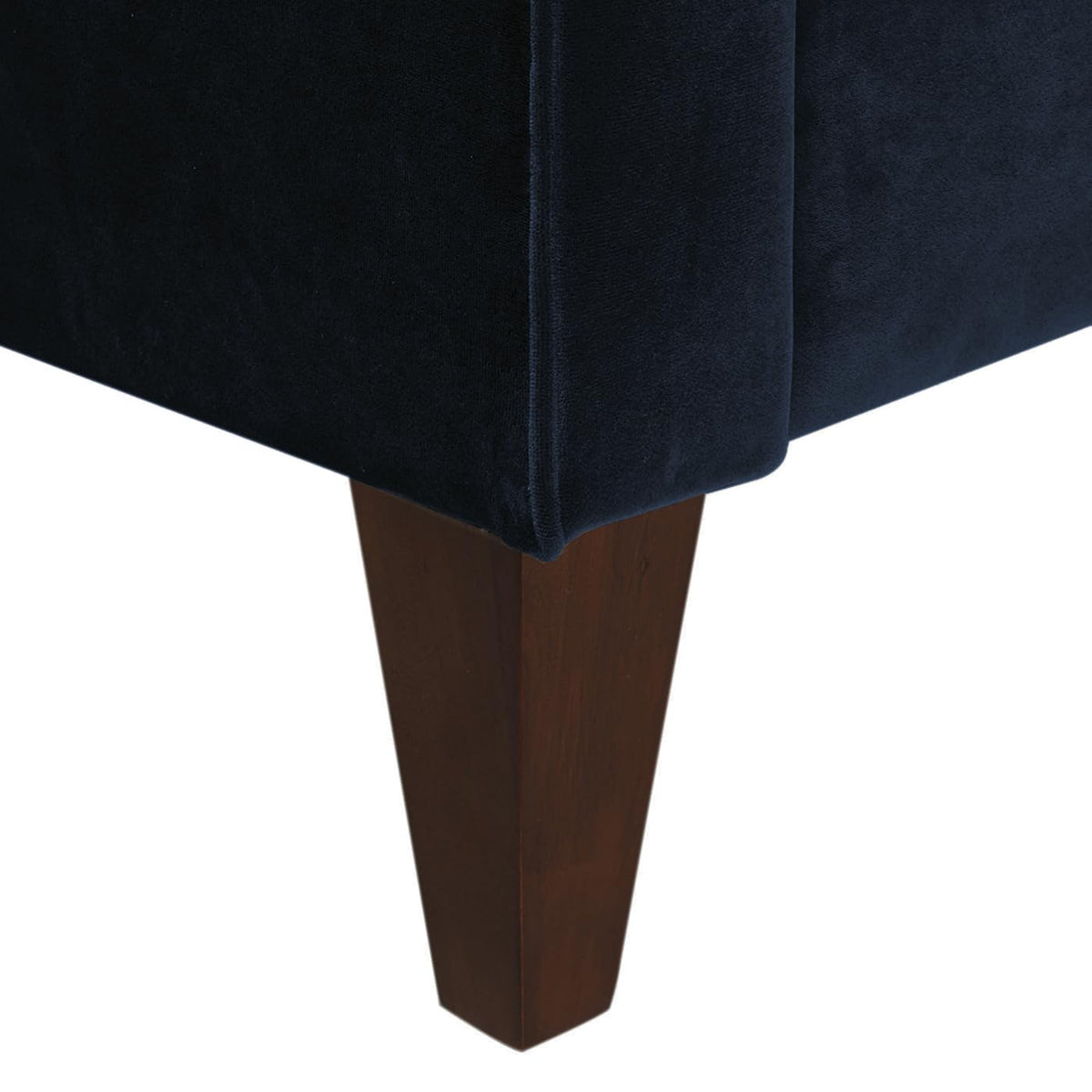 Dark Navy Blue Performance Velvet Tufted Sofa M89936