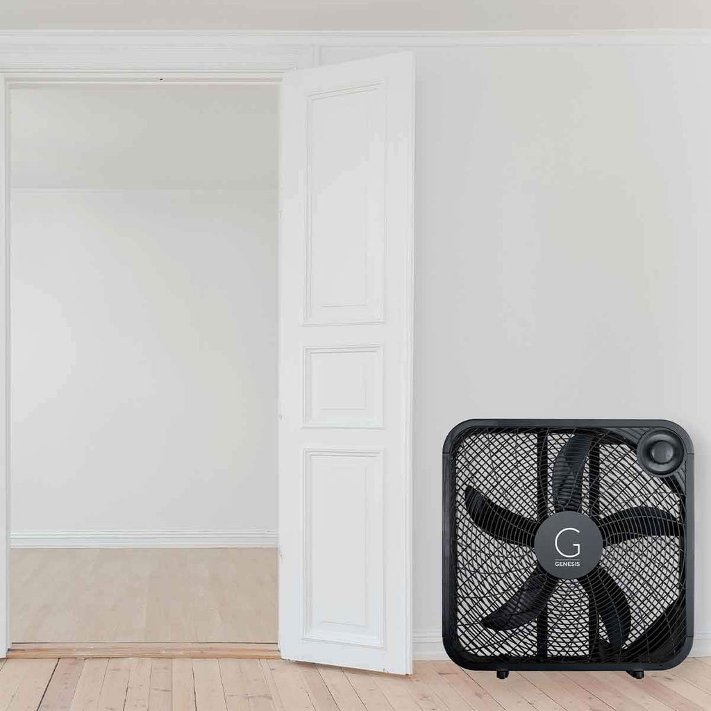 20" Box Fan, 3 Settings, Black K136