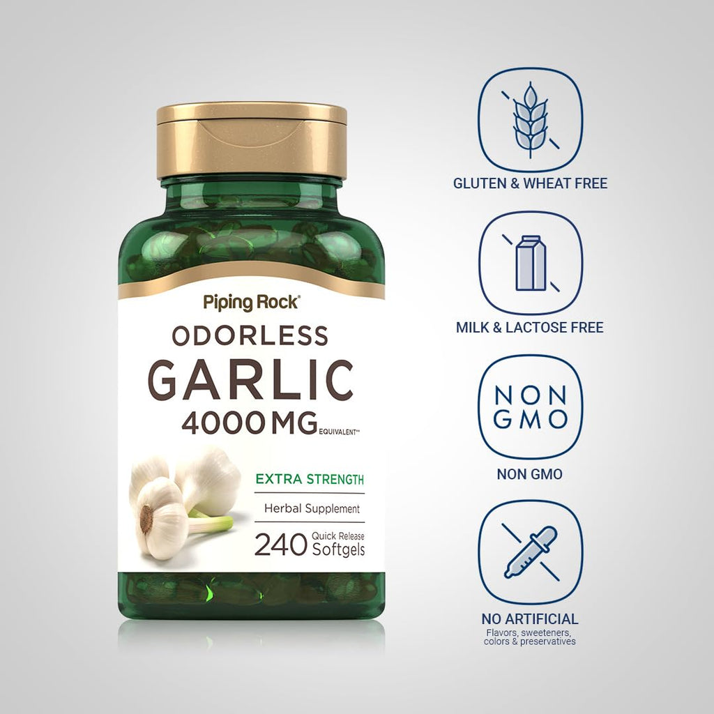 Odorless Garlic Softgels 240 Count G146286