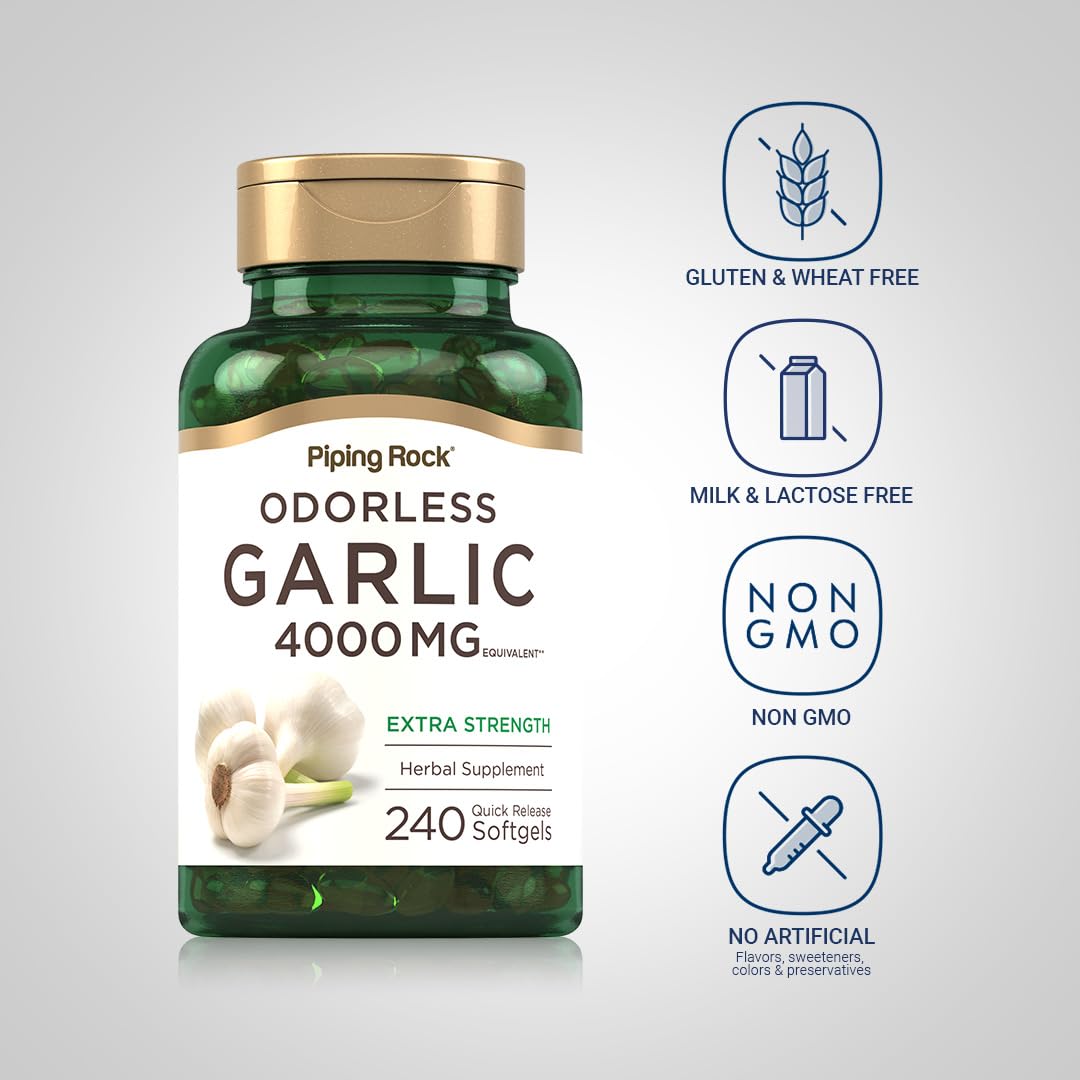 Odorless Garlic Softgels 240 Count G146286