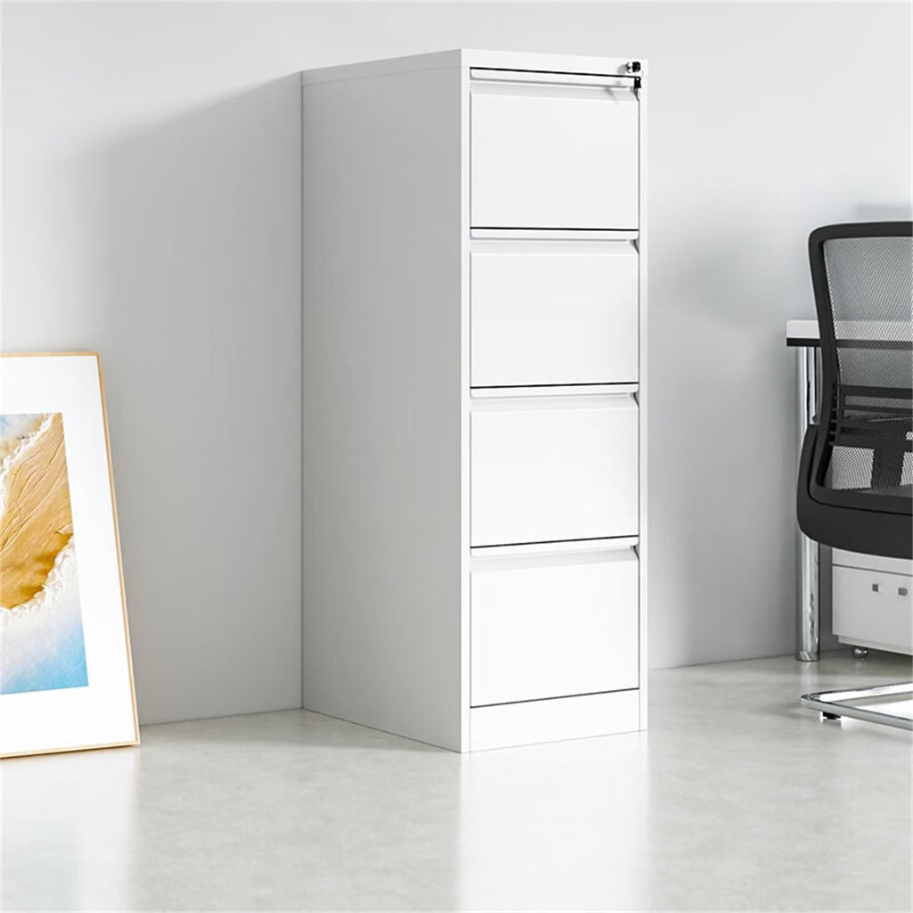 4 Drawer Vertical Metal File Cabinet with Lock I2247