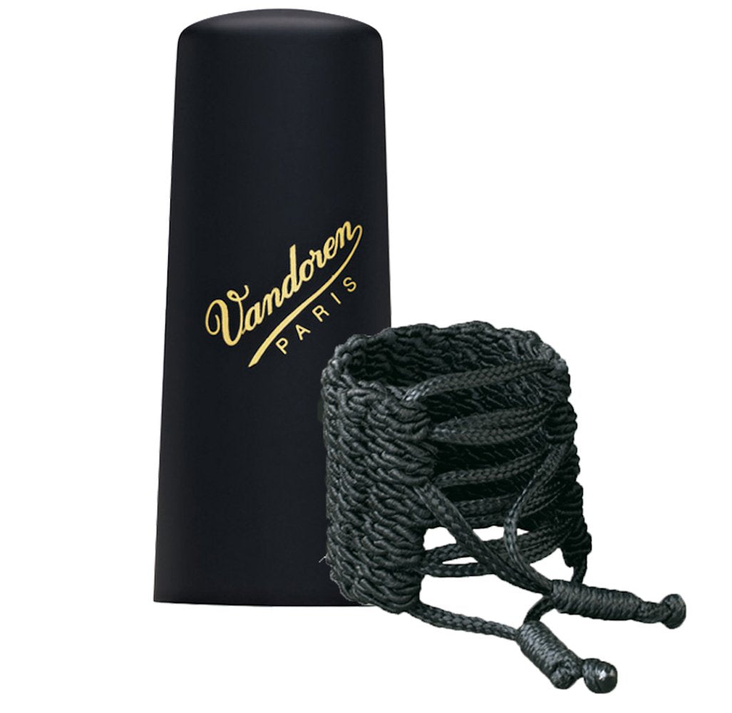 Soprano Saxophone Ligature and Plastic Cap F851
