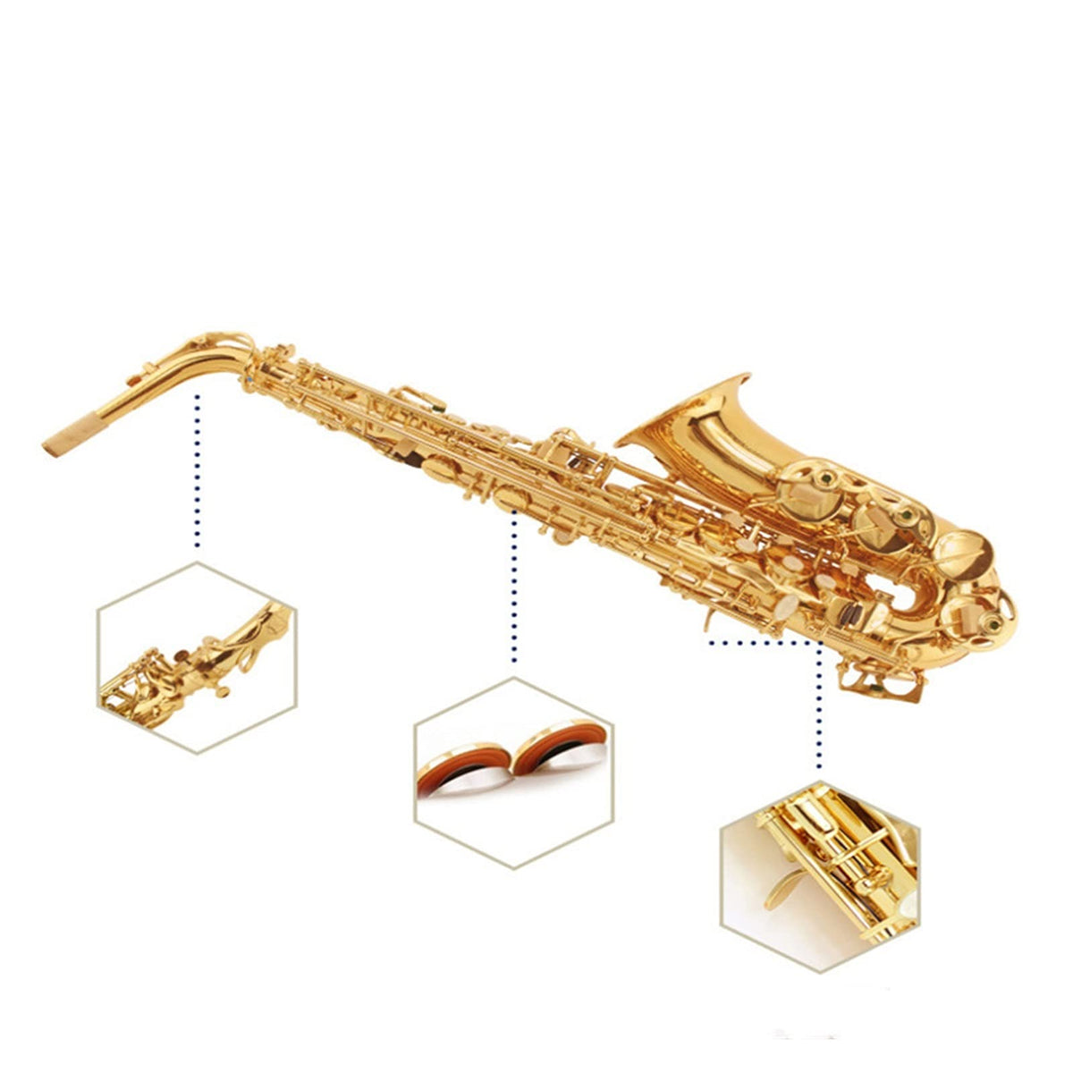 E Flat Alto Saxophone Set E5678