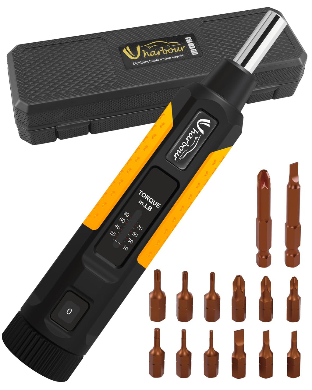 10-80 in.lb Torque Screwdriver Set U190