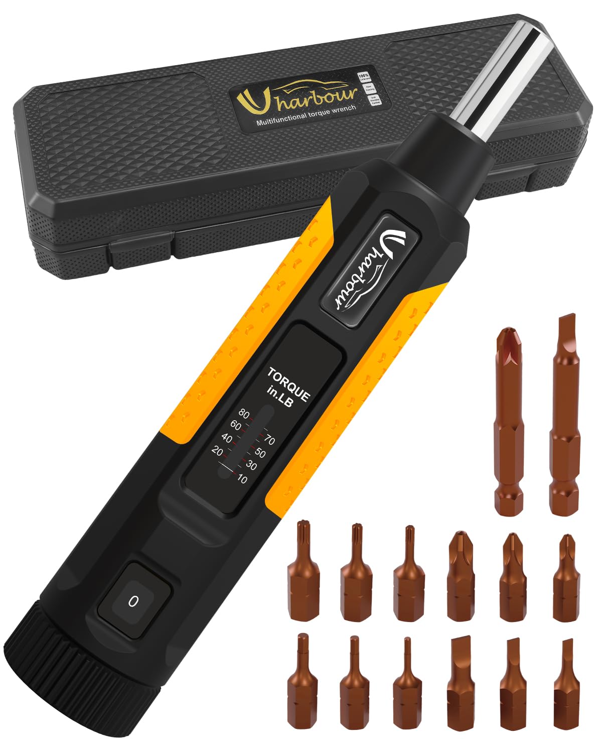 10-80 in.lb Torque Screwdriver Set U190