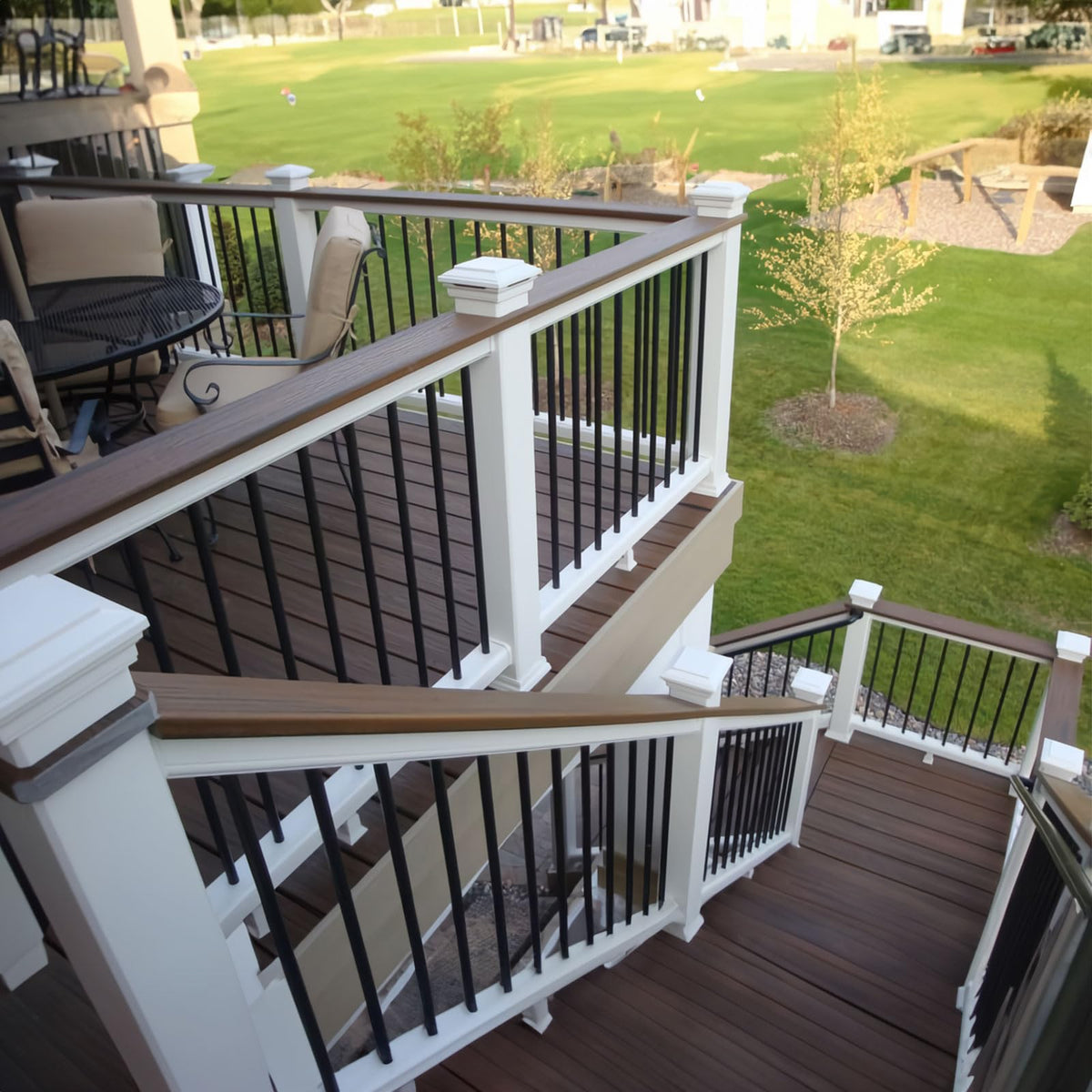 51 Pack 36" Black Aluminum Deck Balusters H308861