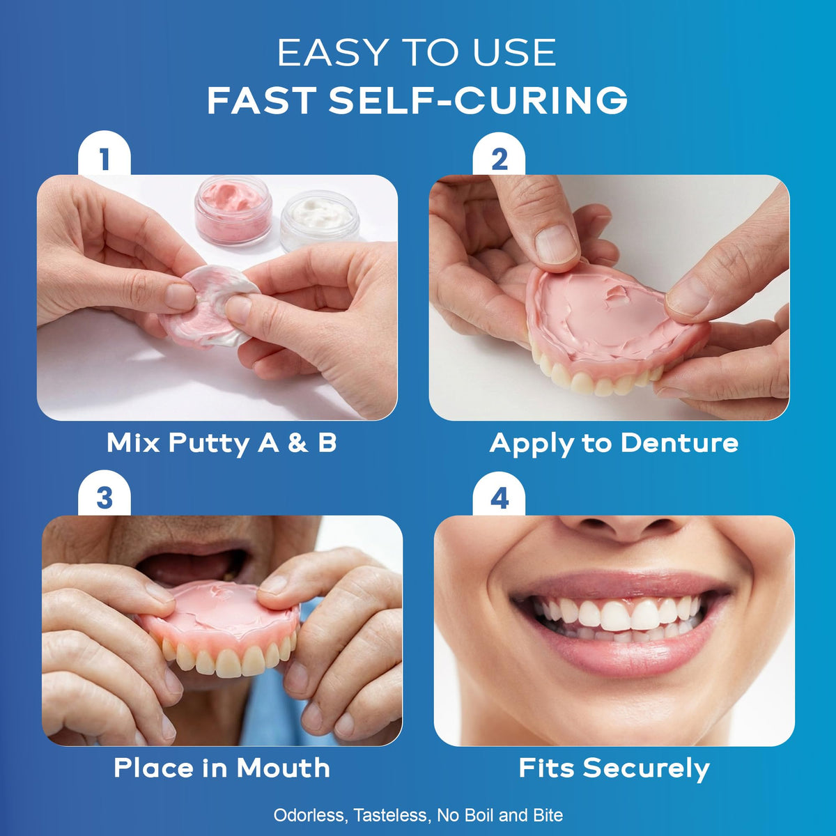 Denture Reline Kit (Pack of 4) J787
