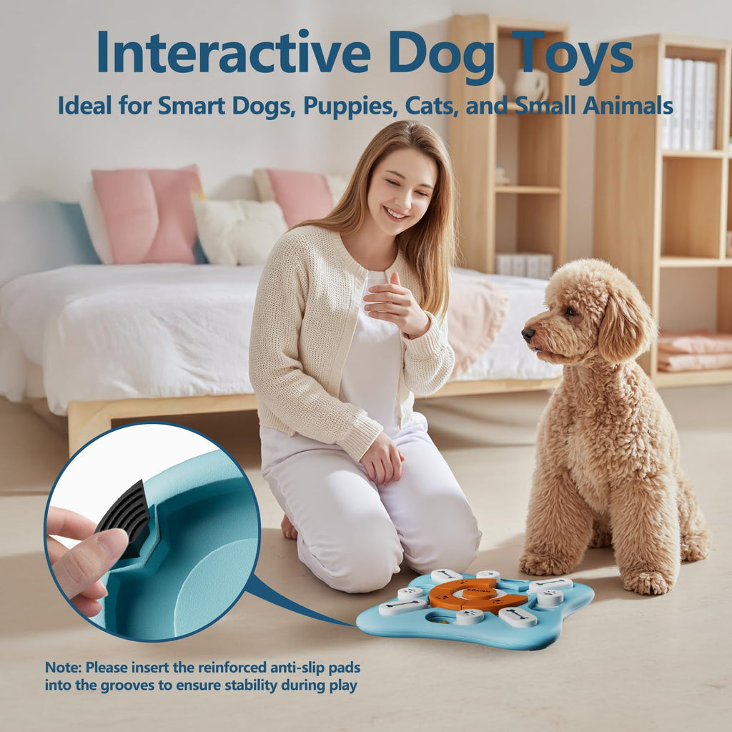 Interactive Dog Treat Puzzle Toys P129