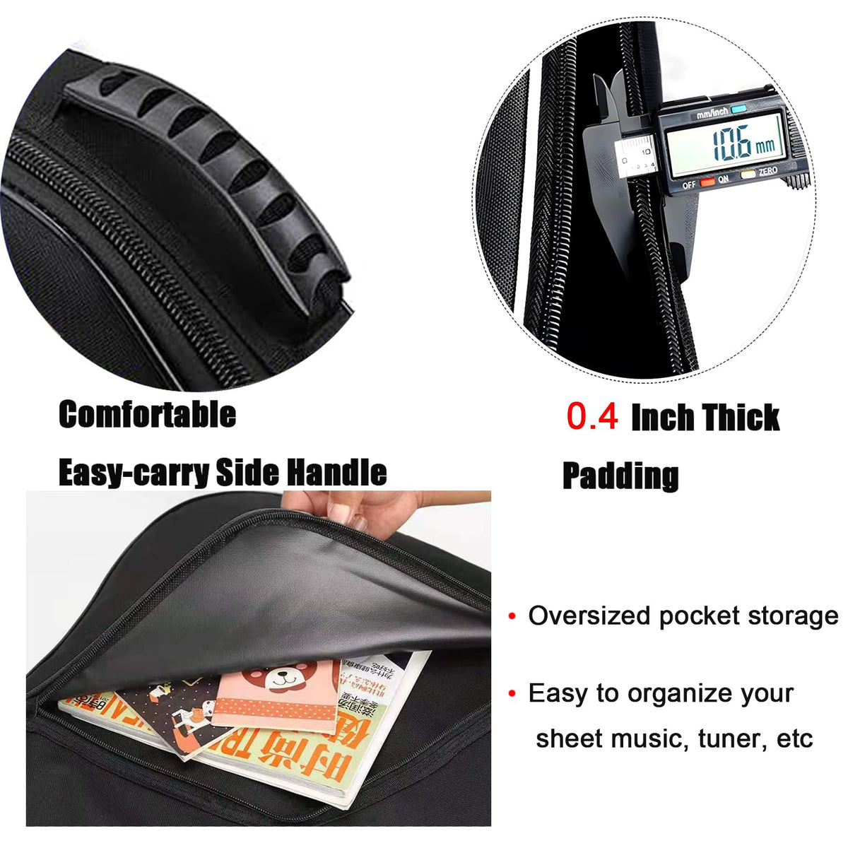 Bass Guitar Case Gig Bag A711