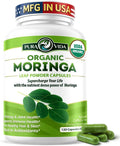 Organic Moringa Capsules 120ct 500mg G1390