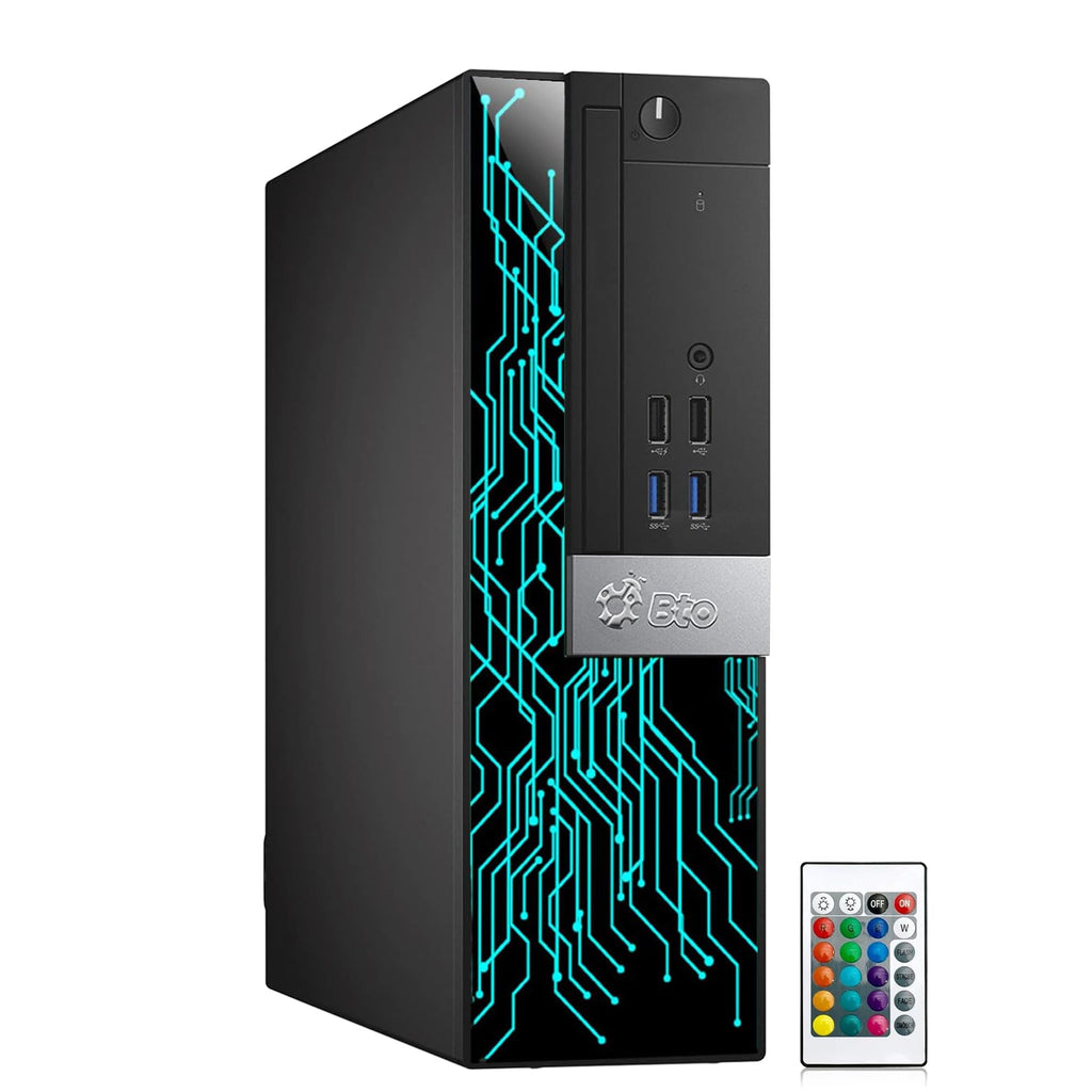 RGB Gaming PC with 24 Inch Monitor Intel i5 16GB RAM 512GB SSD K680