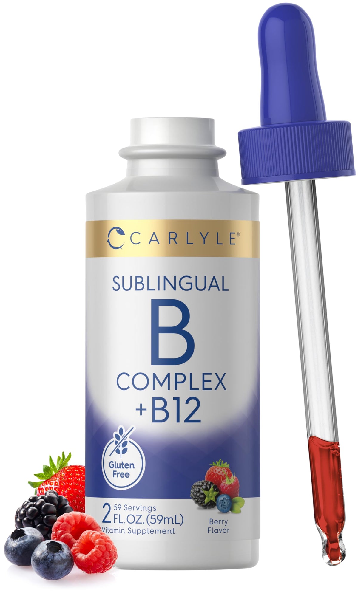 Vitamin B Complex Sublingual Liquid Drops 2 fl oz I701778