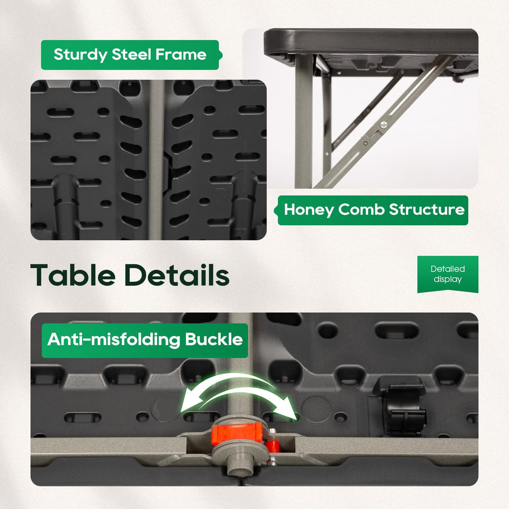 34 Inch Black Folding Card Table X281
