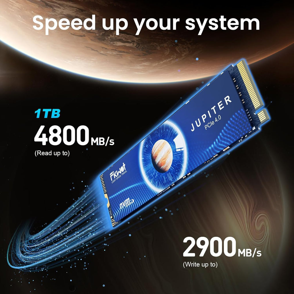 1TB PCIe Gen 4x4 M.2 2280 NVMe Internal SSD B565