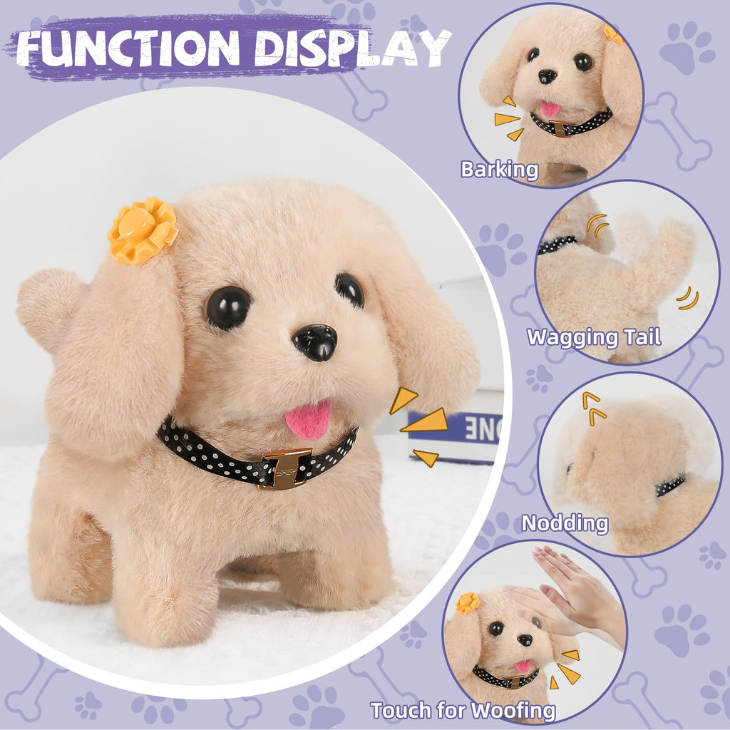 16 Pcs Robot Dog Toys for Girls P3167