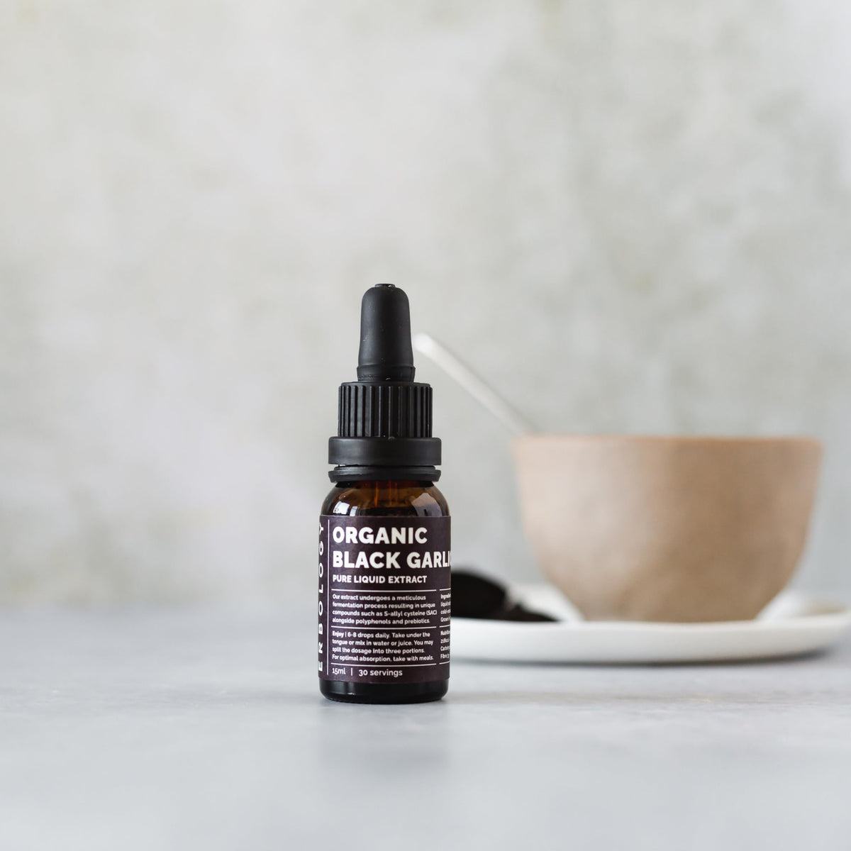 Organic Black Garlic Pure Liquid Extract 0.5 fl oz K481728