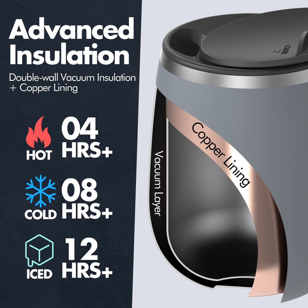16 oz Insulated Stainless Steel Tumbler 2-Pack W609