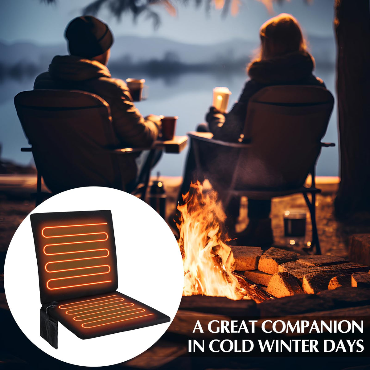 Heated Foldable Seat Cushion C98151