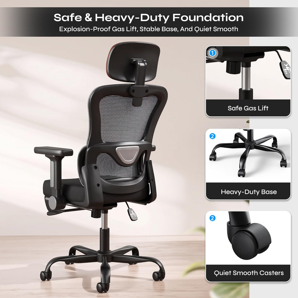 Ergonomic High Back Mesh Office Chair W129408