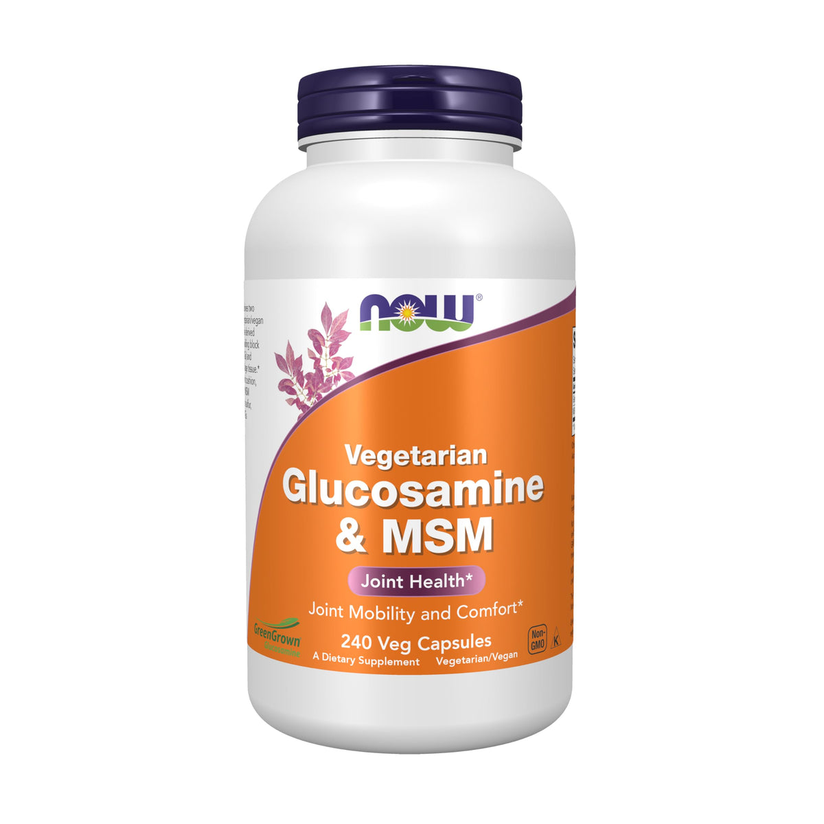 Vegetarian Glucosamine & MSM 240 Veg Caps Z21114