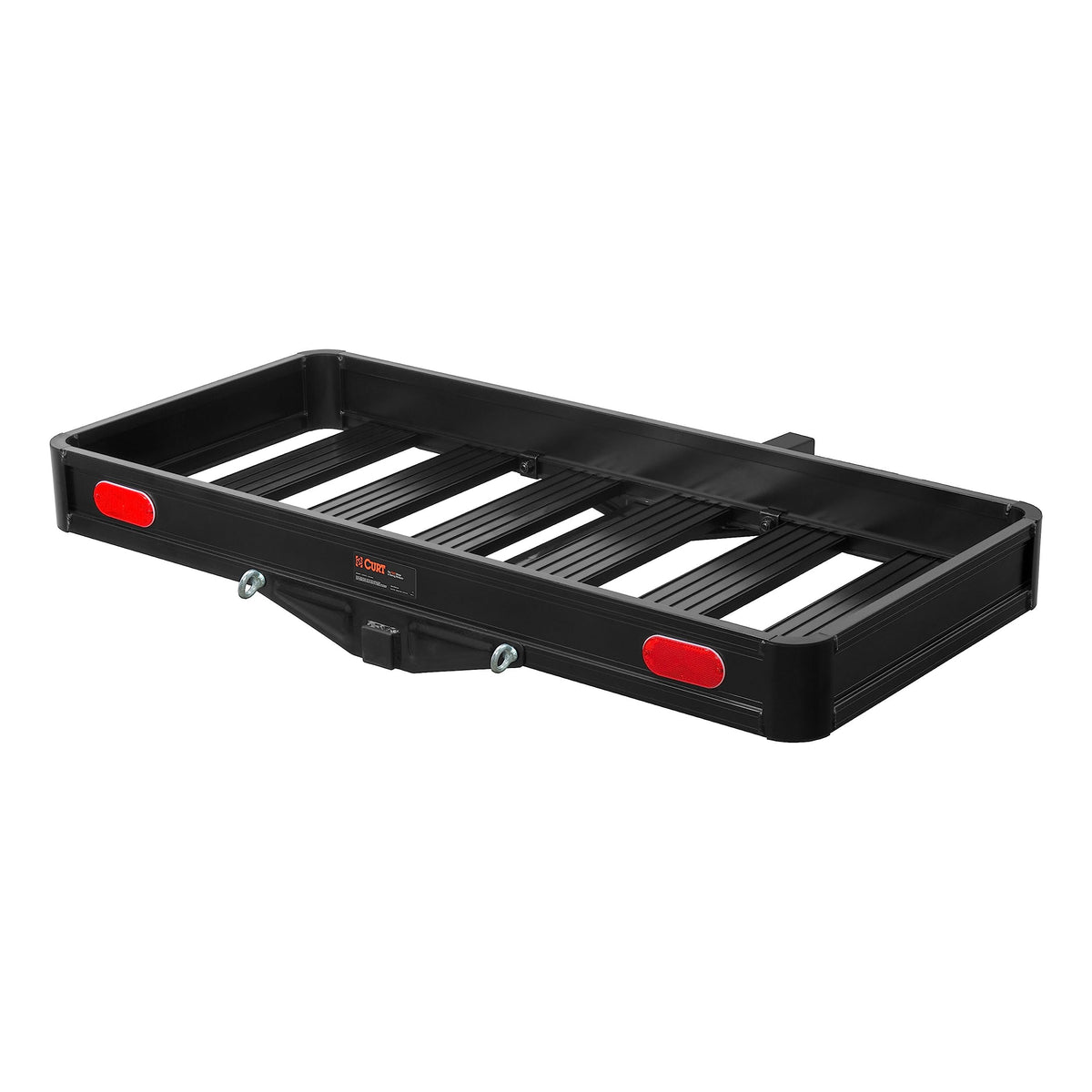 Black Aluminum Hitch Cargo Carrier B1558
