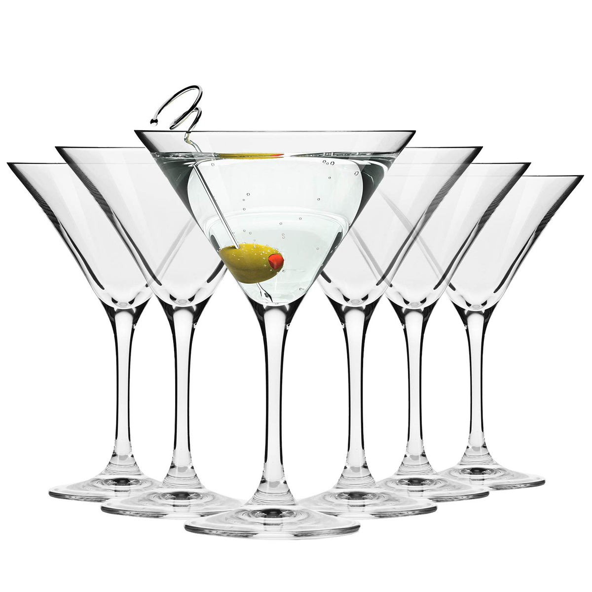 Martini Glasses Set of 6, 5.1 oz P6763