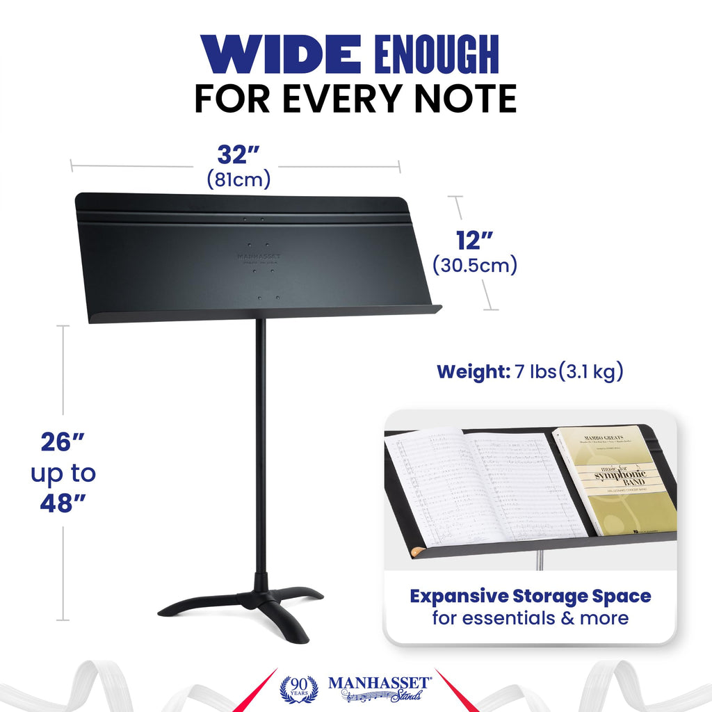 Music Stand with 32" Desk W3801