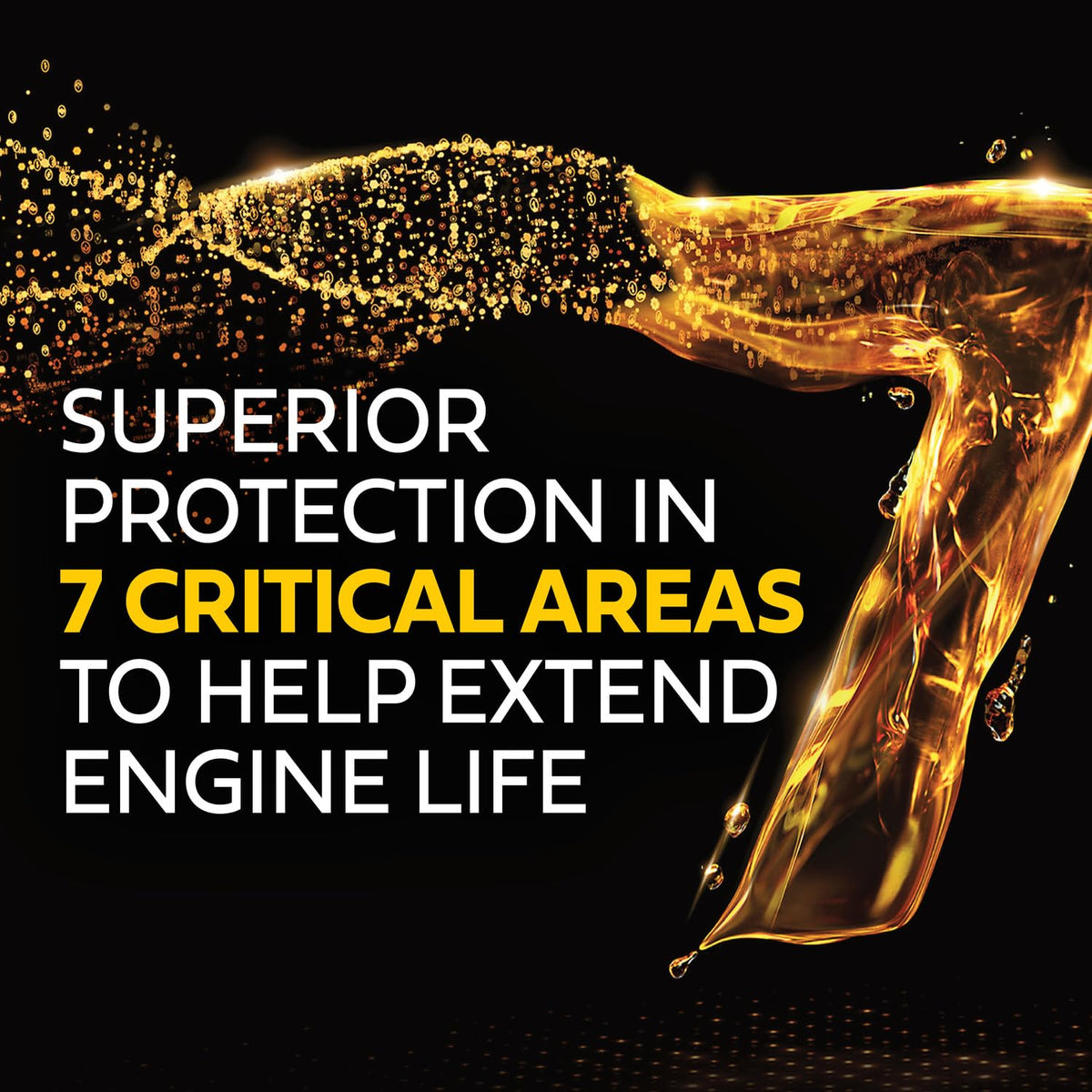 5W-20 Synthetic Blend Motor Oil, 5 Quarts V2172