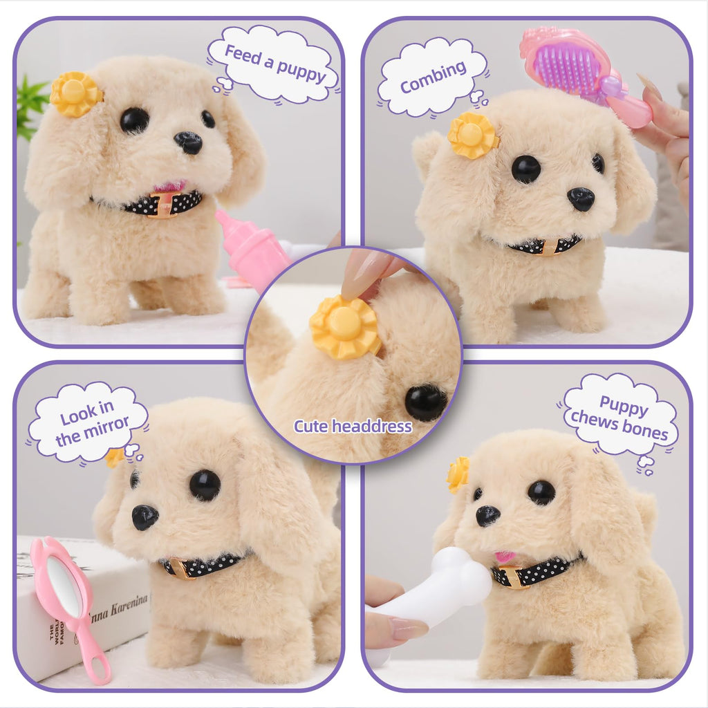 16 Pcs Robot Dog Toys for Girls P3167