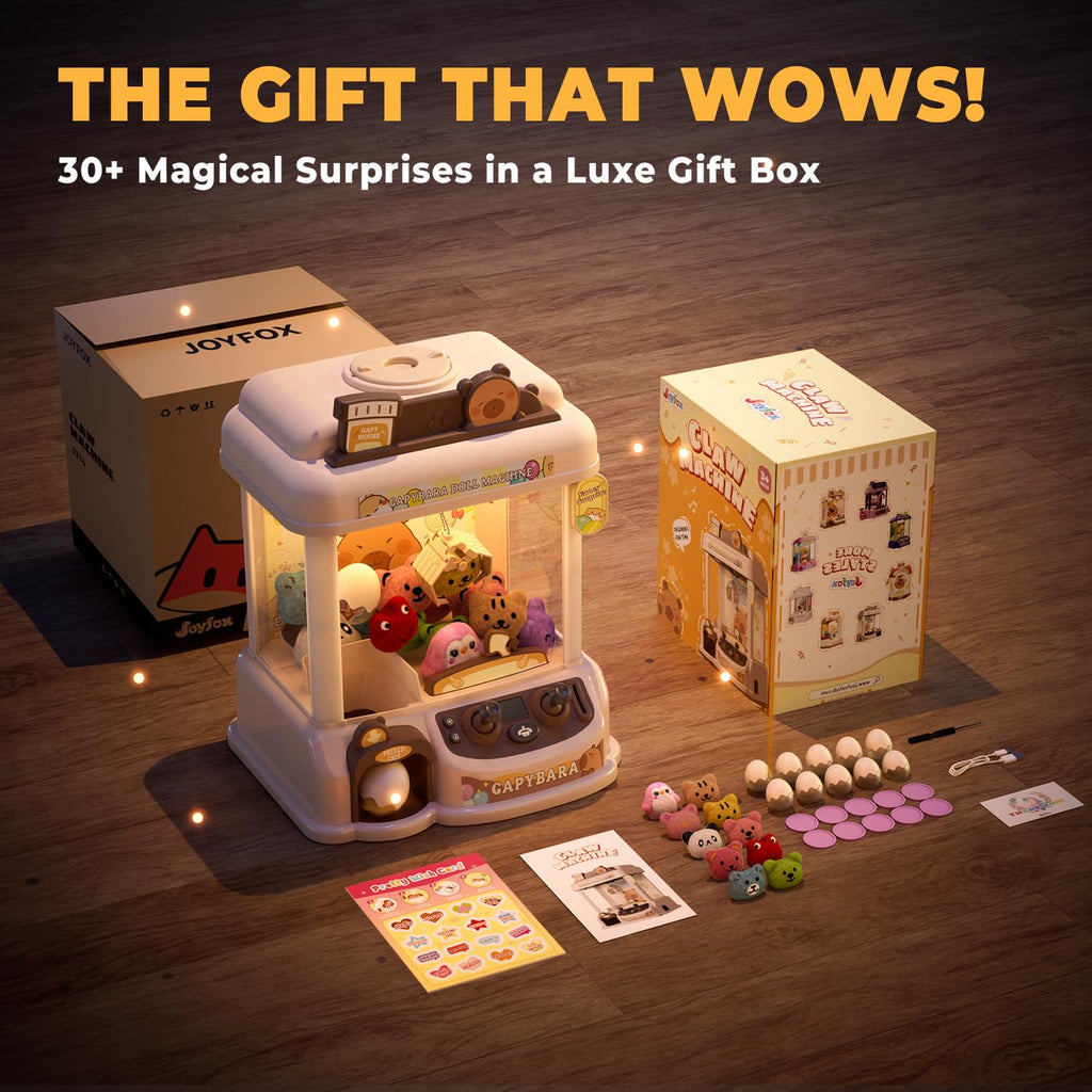 Claw Machine with 30 Starter Prizes W6507