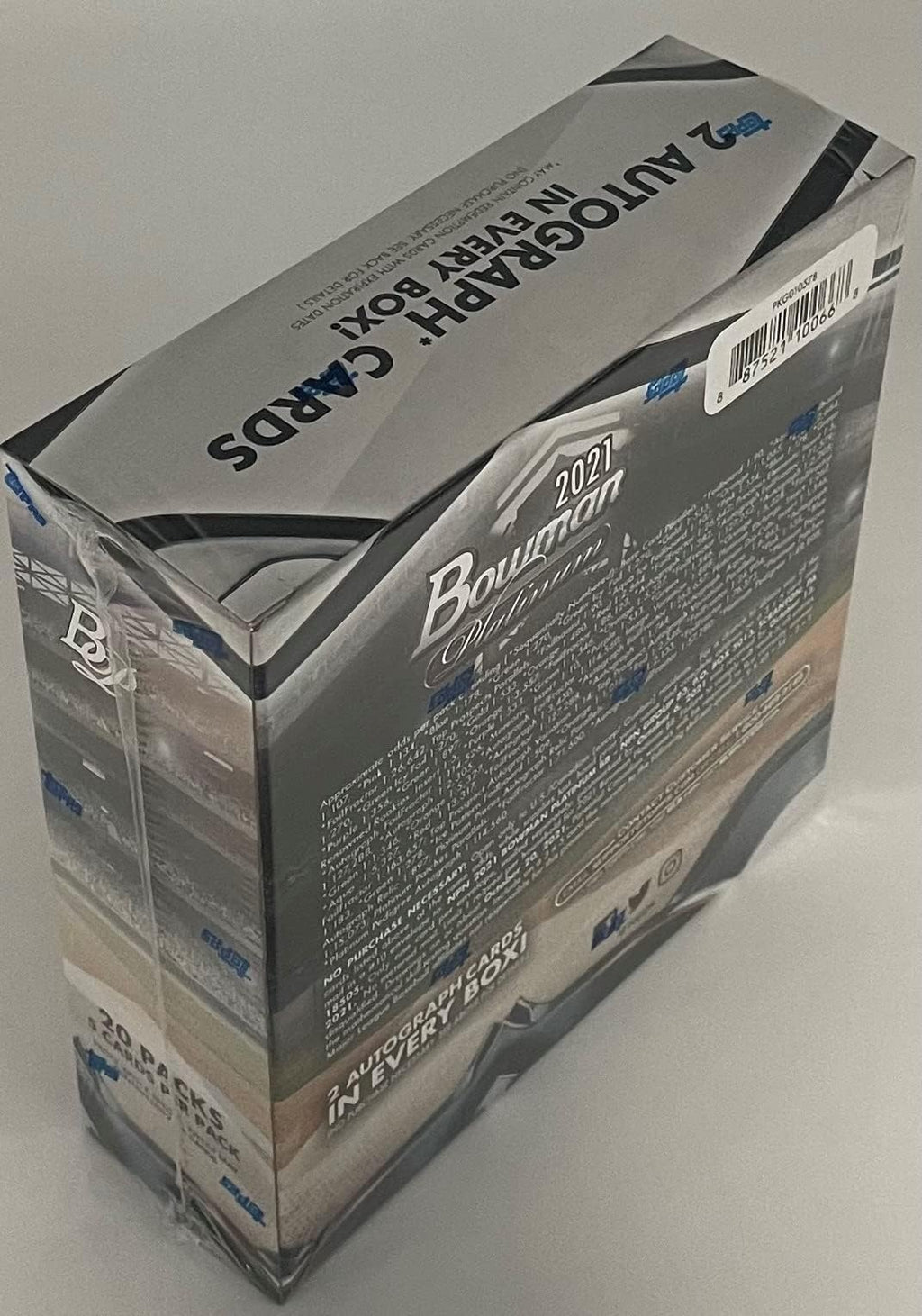 2021 Bowman Platinum MLB Baseball Card Mega Box F4766