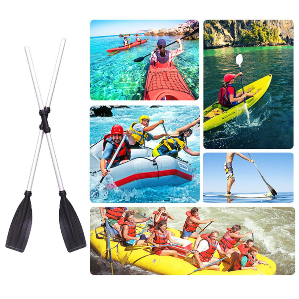 Boat Paddle Detachable Aluminum Alloy 2 Pairs R446426