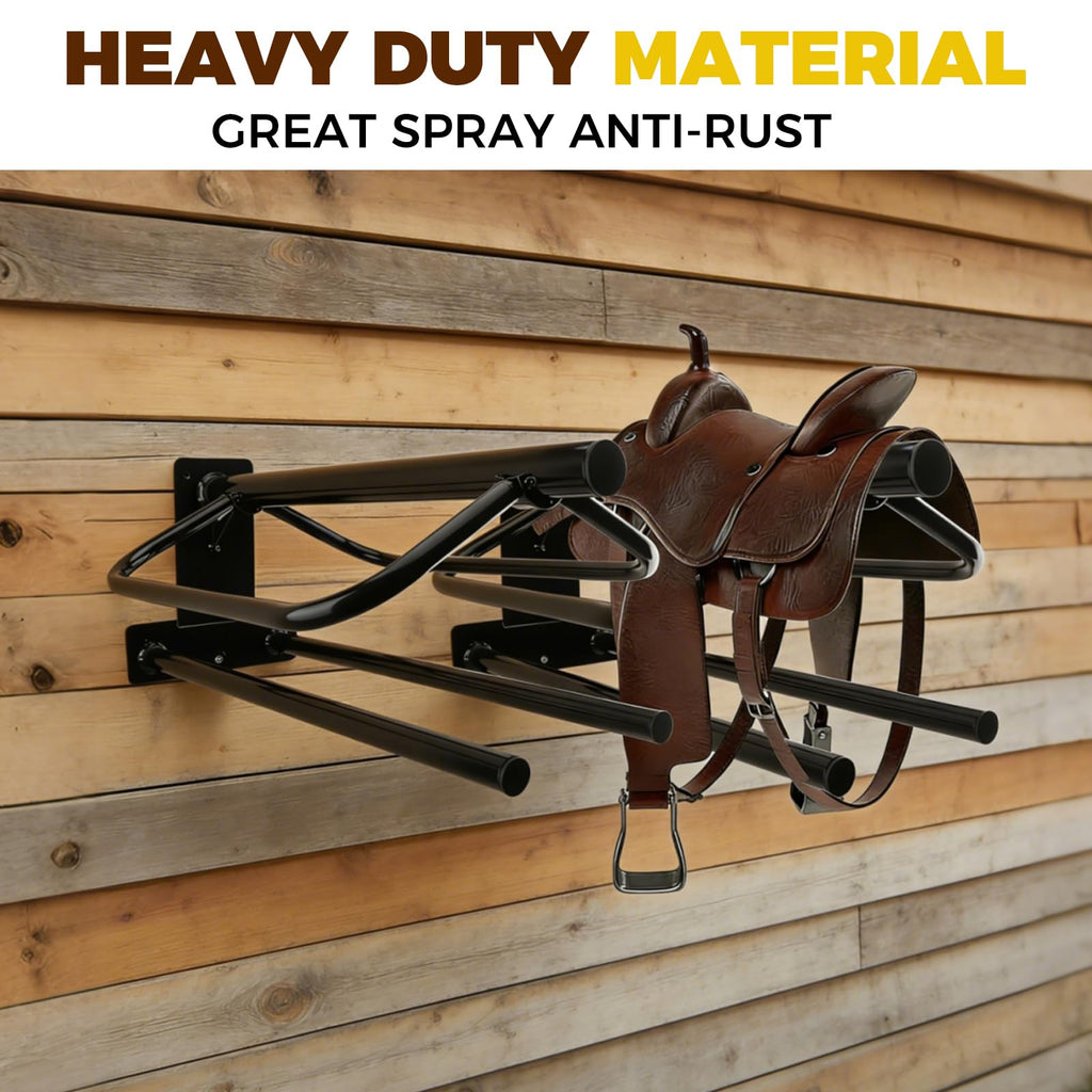 2 Pack Wall Mounted Saddle Rack Z93305
