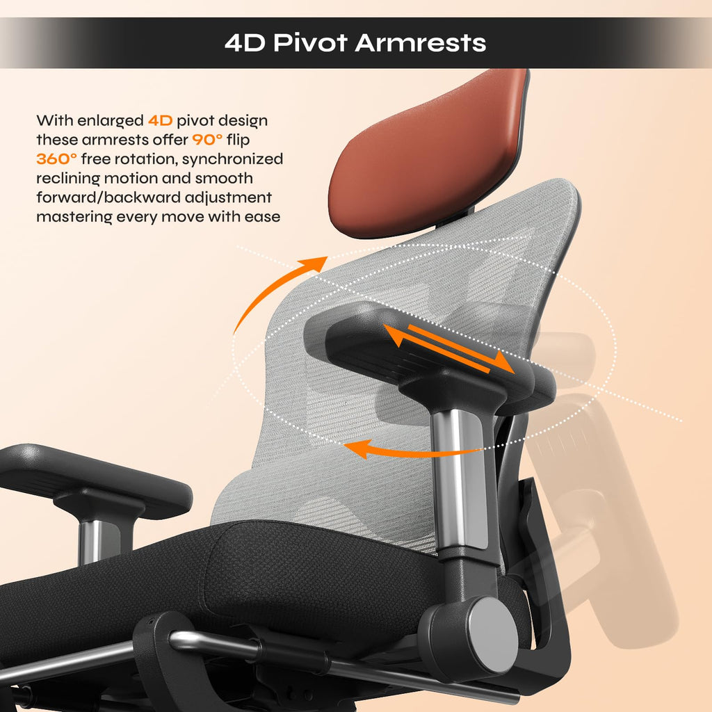 Ergonomic High Back Mesh Office Chair W129408