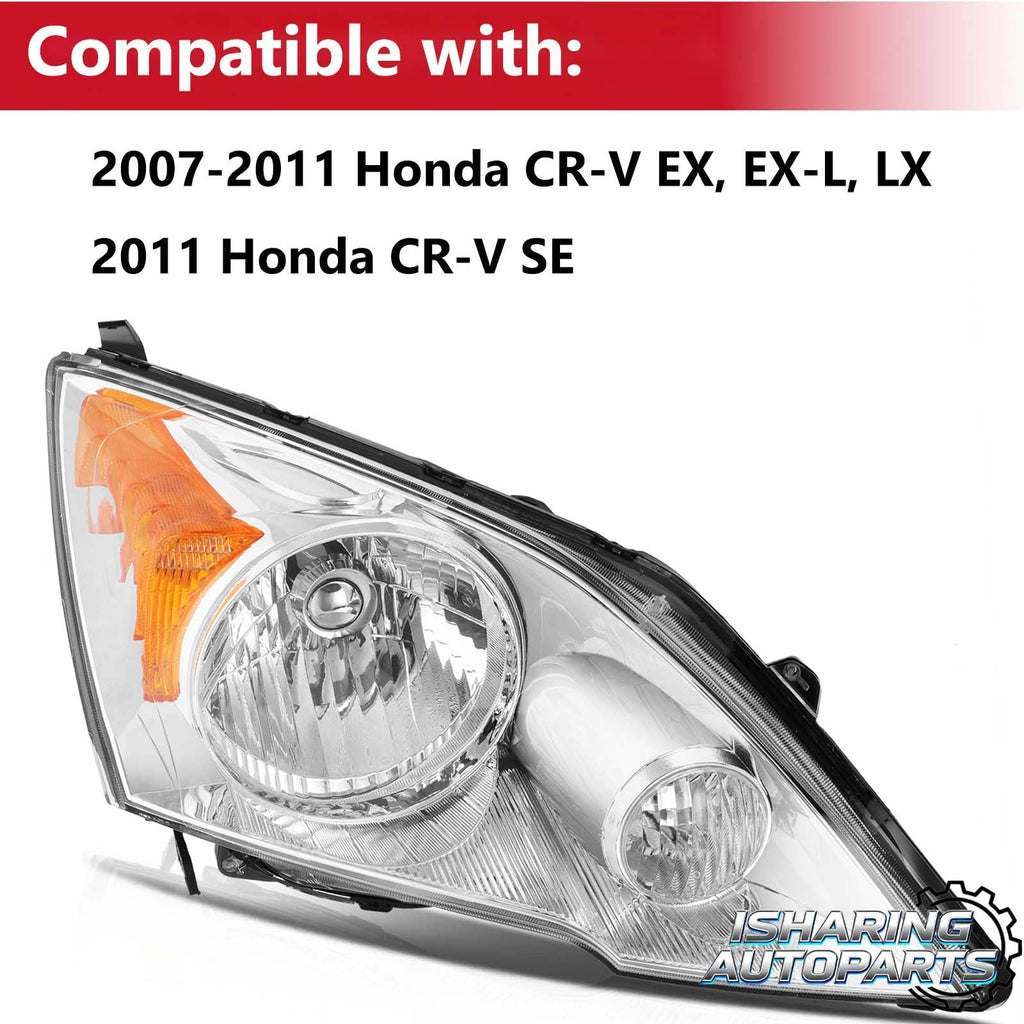 Headlights for 2007-2011 Honda CR-V Y138